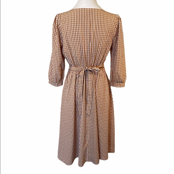 CRKO 3/4 sleeve maxi dress, see descr for size - Picture 2 of 4